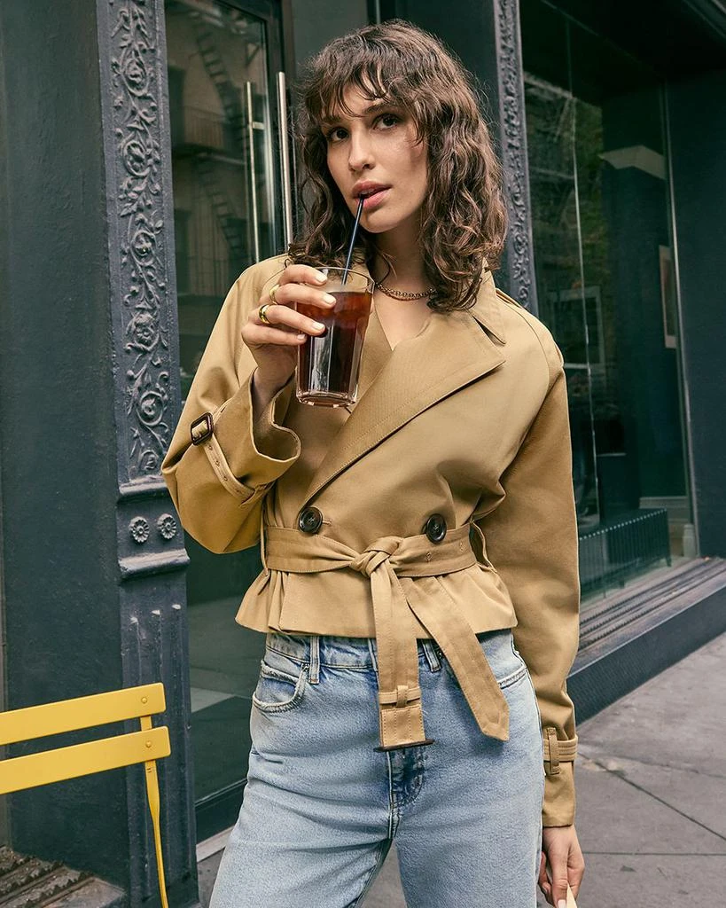 FRAME The Swing Trench Coat 2