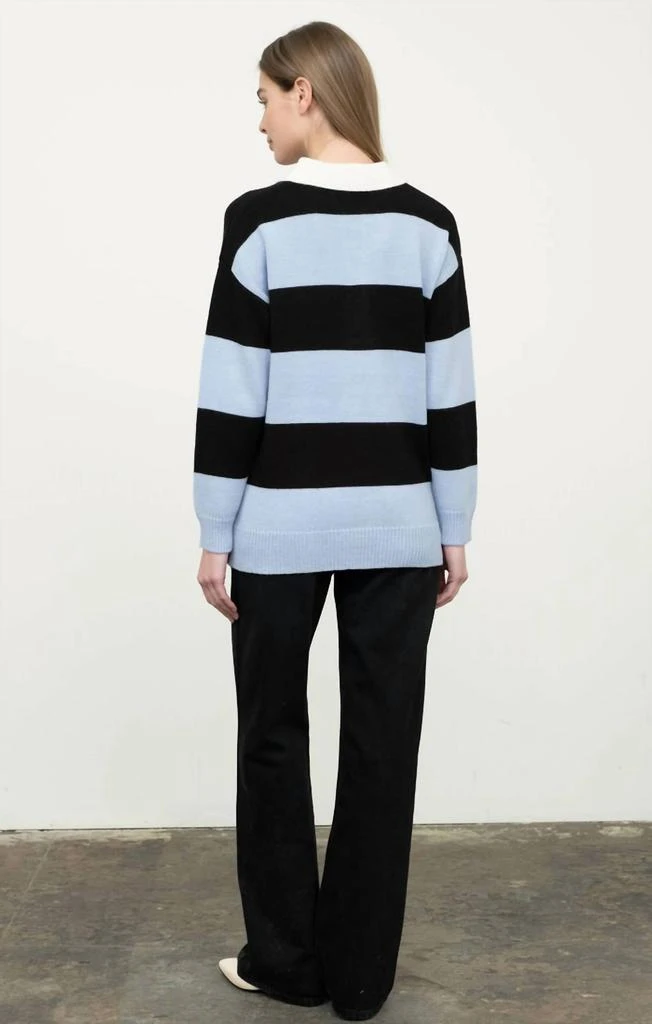 Moon River Moon River - Tori Polo Sweater 3