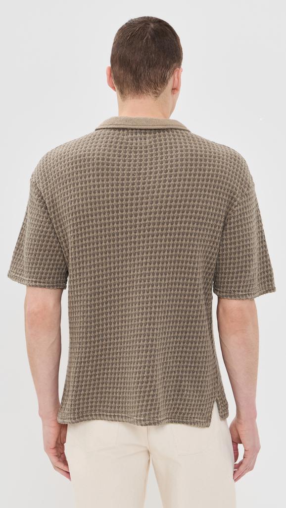 Officine Générale Pele Textured Polo