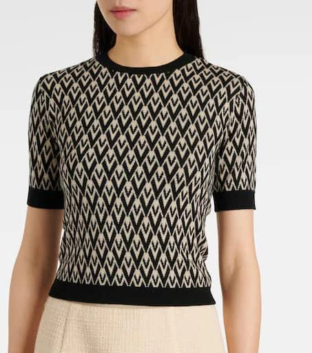 Valentino Toute La V virgin wool sweater 5