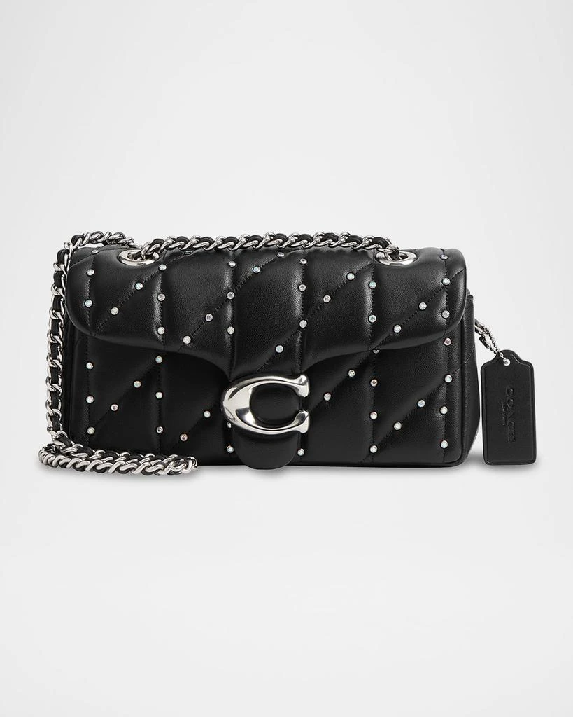Coach Tabby 20 Crystal Rivet Quilted Leather Shoulder Bag 1