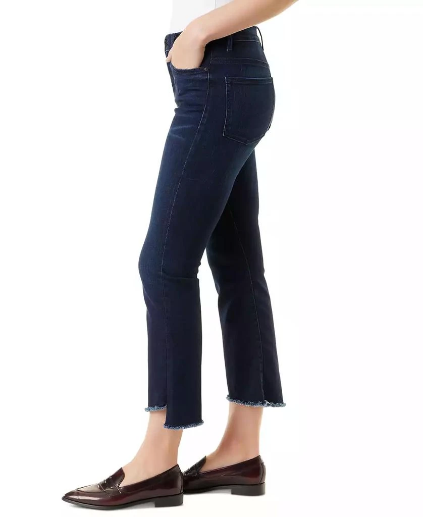 Gloria Vanderbilt Women's Shilo Frayed-Hem Crop Boot-Cut Jeans 3