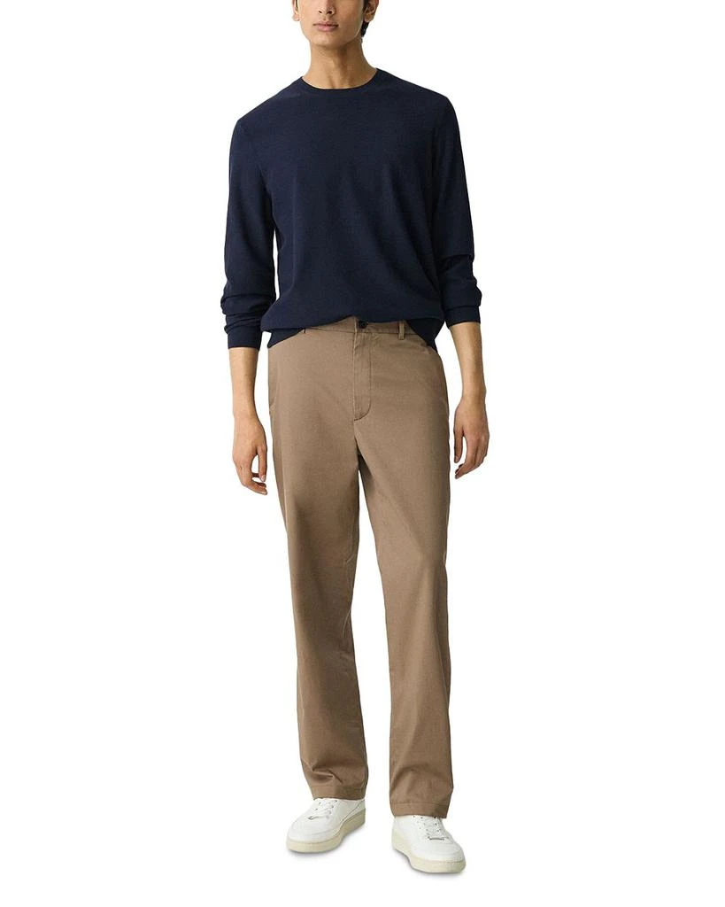 Theory Straight Pant in Cotton-Blend Twill 2