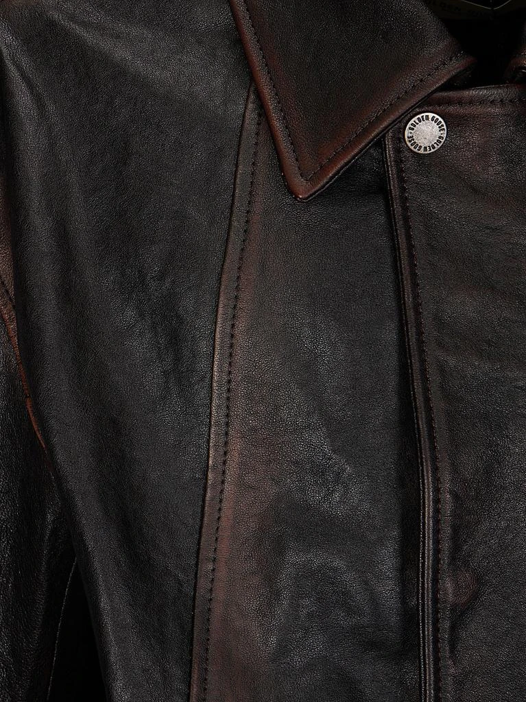 Golden Goose Leather Bomber Jacket 3
