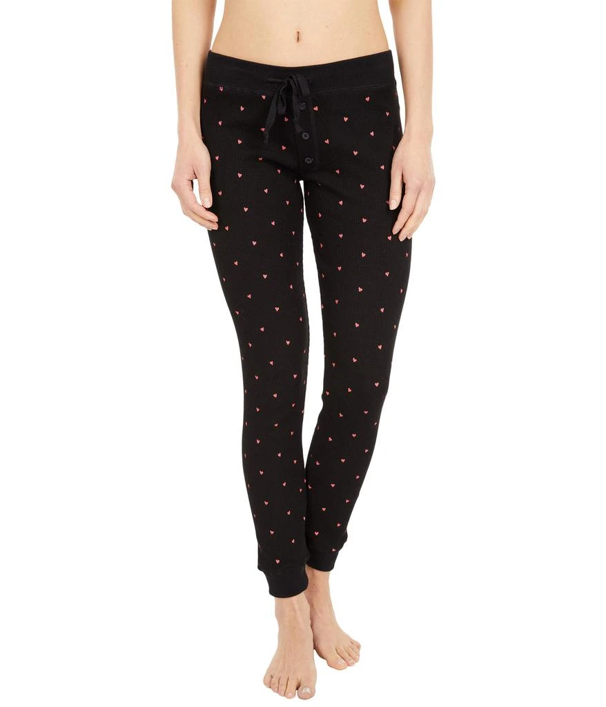 Plush Thermal Heart Pajama + Scrunchie Set 4