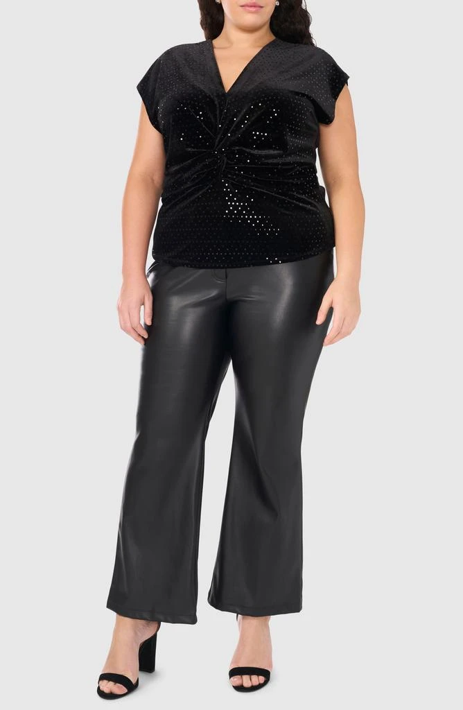 Halogen Twist Front Knit Top 5