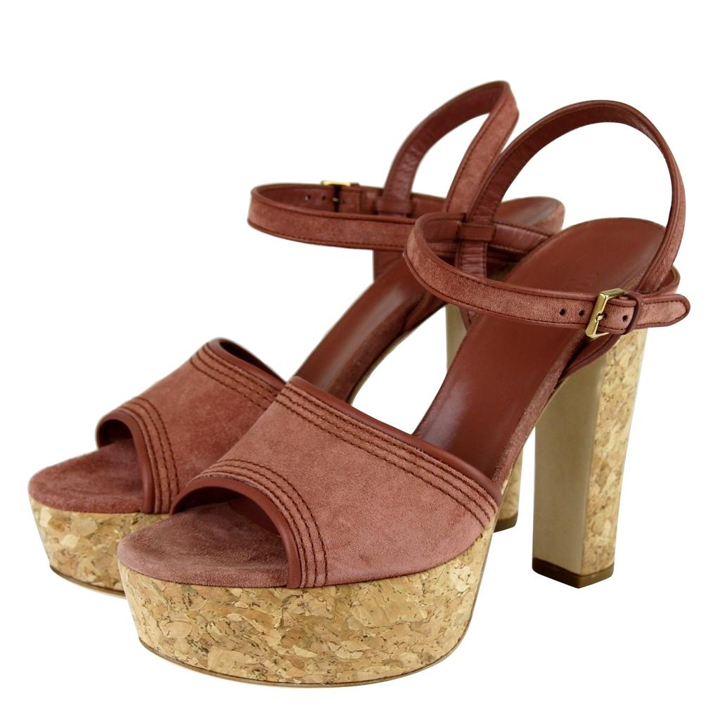 Gucci Gucci Women's  Danielle Suede Platform Sandal