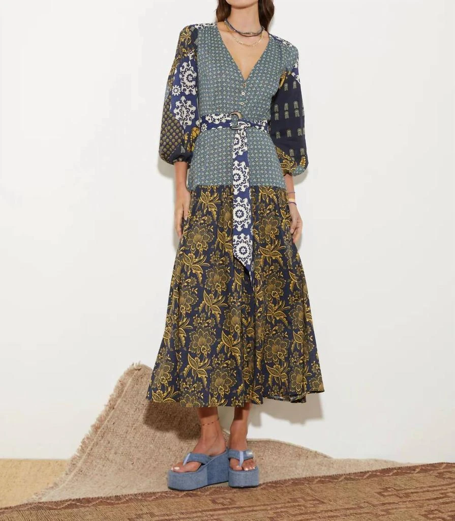 Boteh Boteh - FLORIMONDE BUTTON-THROUGH MAXI DRESS 1