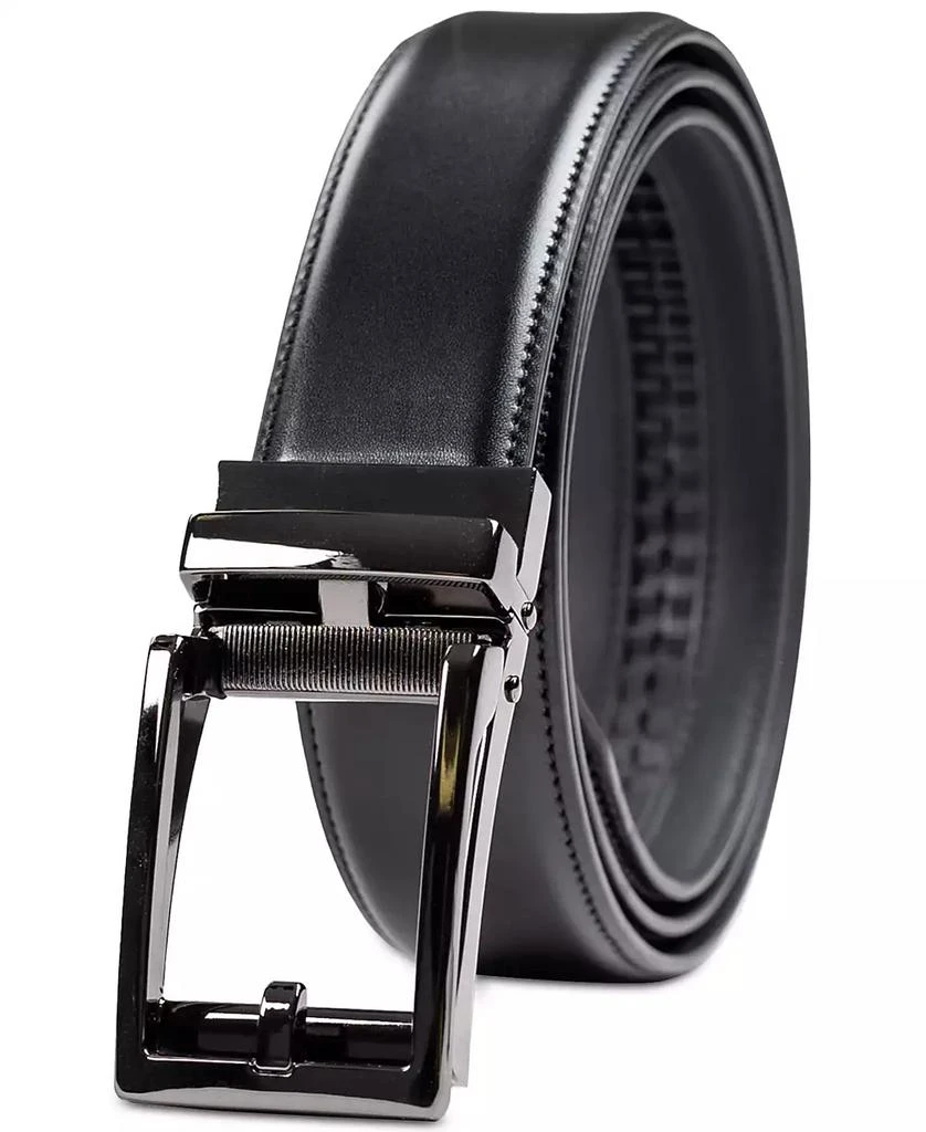 Alfani Men's Track-Lock Belt, Created for Macy's 2