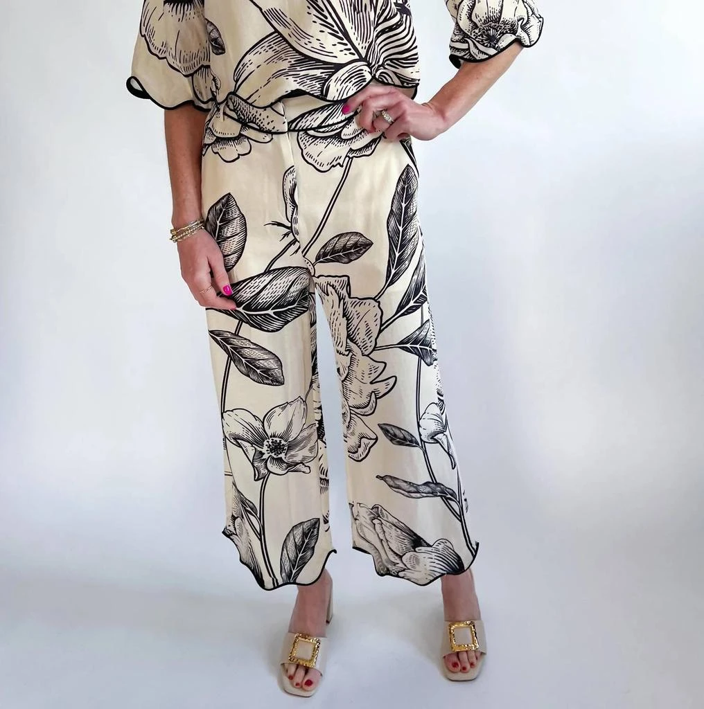 TCEC Tcec - Cropped Silhouette Pants