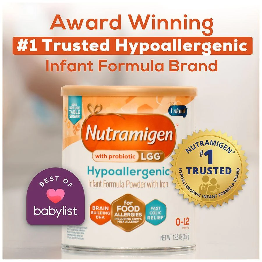 Enfamil Infant Formula Hypoallergenic & Lactose Free with Enflora LGG Powder 10