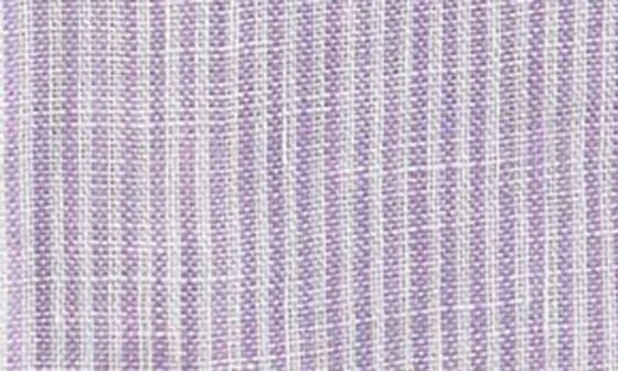 Lorenzo Uomo Striped Trim Fit Linen Shirt 2