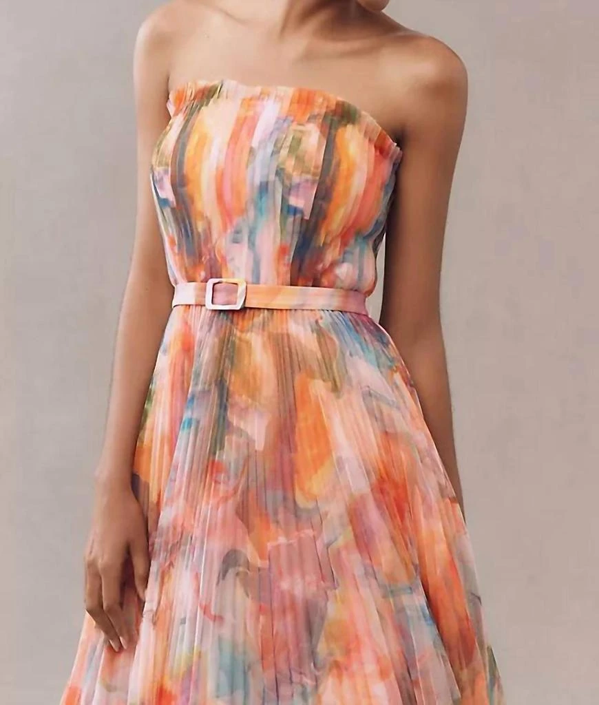 hutch Hutch - Bromley Strapless Pleated Gown 4