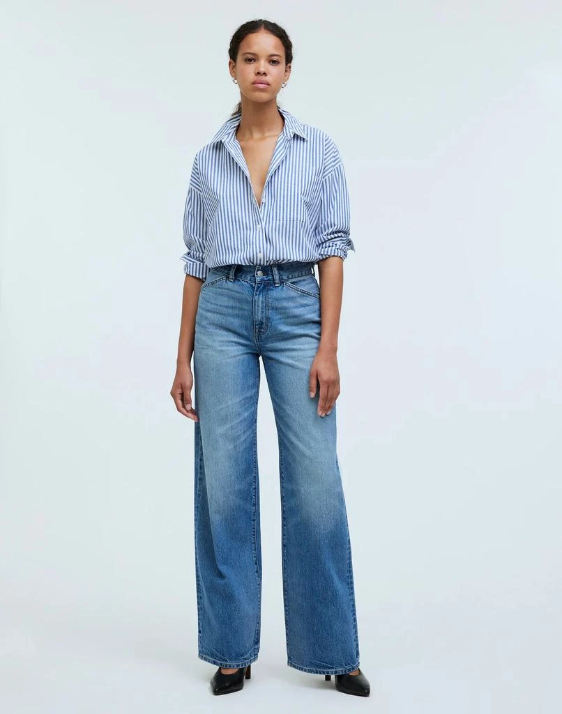 Madewell The Signature Poplin Oversized Shirt 1