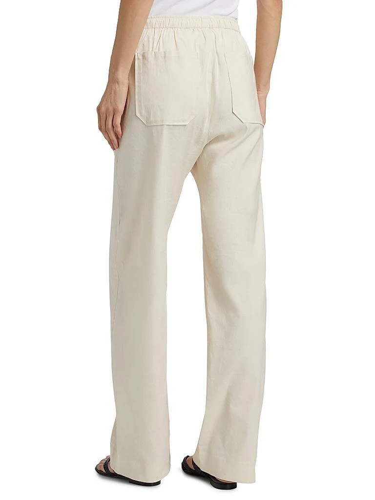 Rag & Bone Logan Linen Beach Pants 5