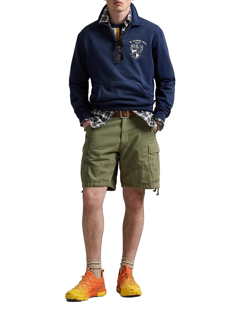 Ralph Lauren Fleece Half-Zip Collared Pullover