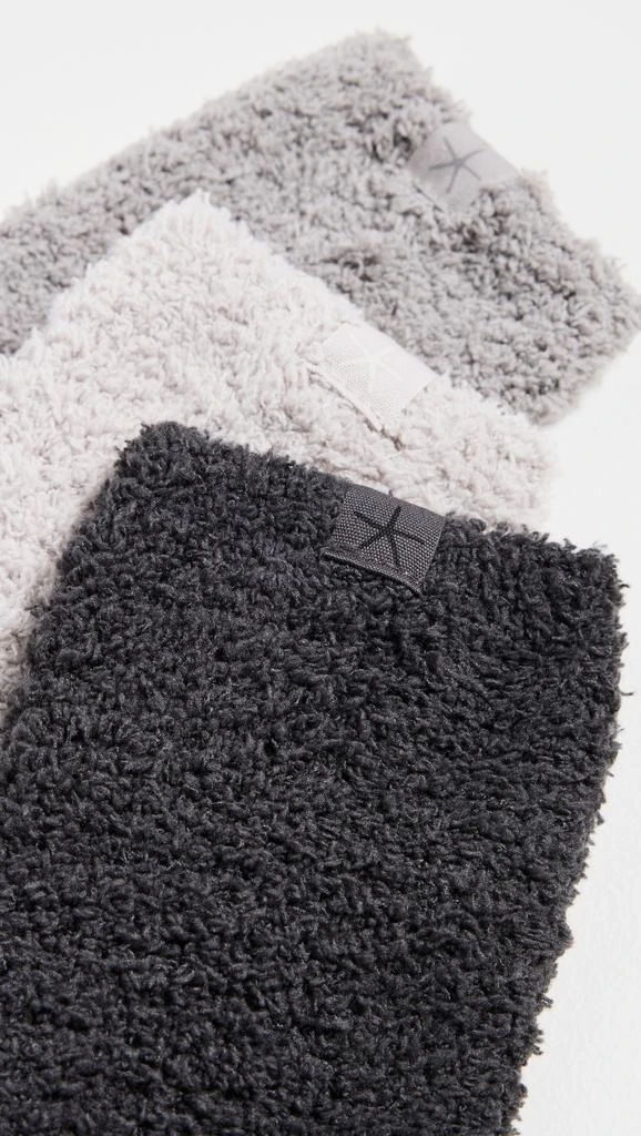 Barefoot Dreams CozyChic 3 Pair Sock Set 2