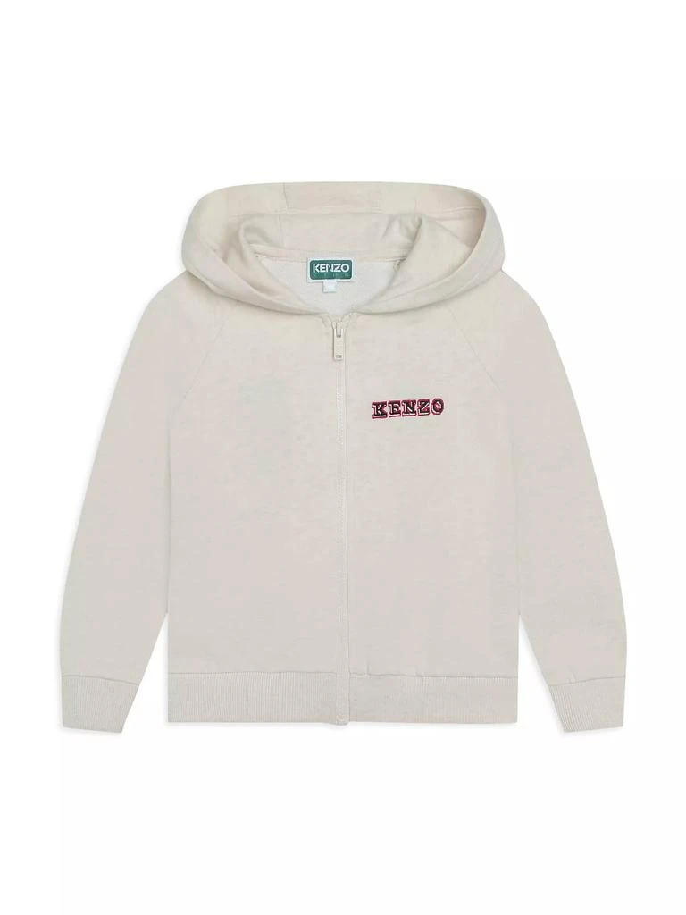 Kenzo Little Girl's &amp; Girl's Logo Zip-Up Hoodie 1