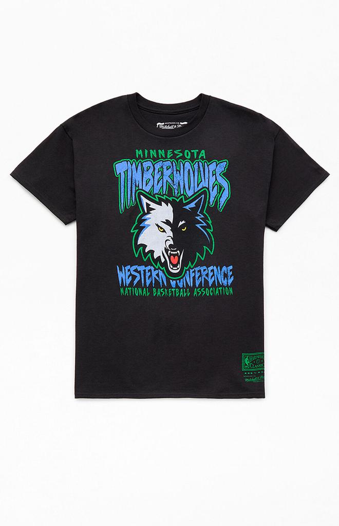 Mitchell & Ness Kids NBA Retro Mascot Timberwolves T-Shirt