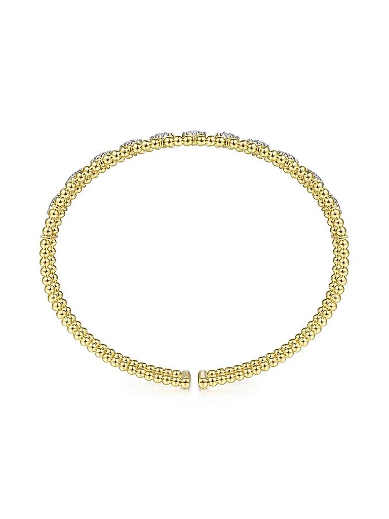 Gabriel
Co Bujukan 14K Yellow Gold
0.73 TCW Diamond Cuff 4