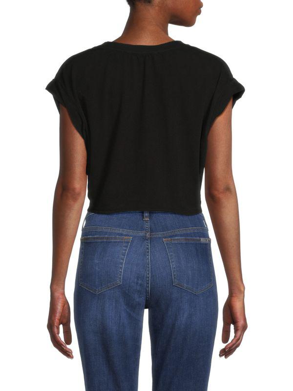 The Range Tie Front Crop Top