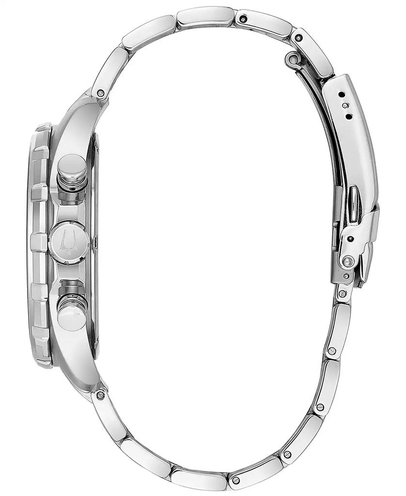 Bulova Men's Chronograph Marine Star Stainless Steel Bracelet Watch 43mm