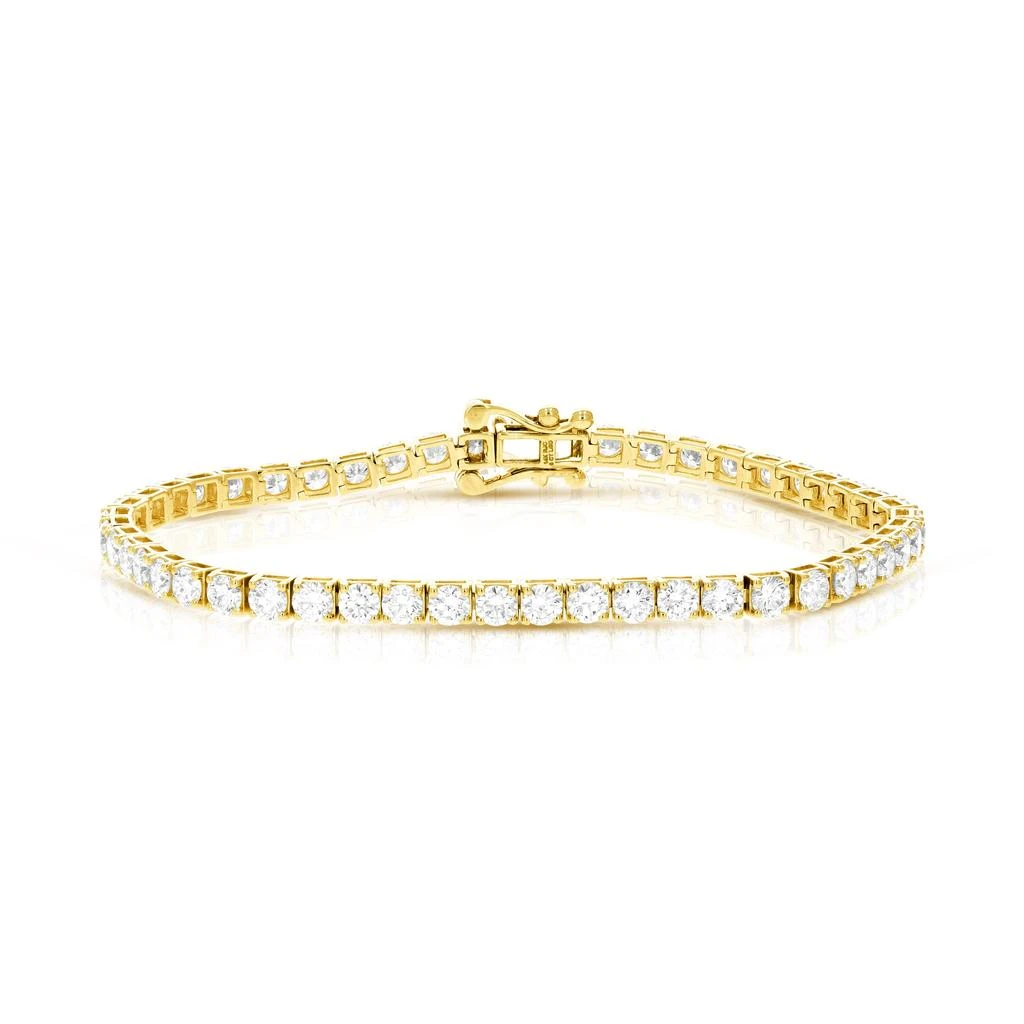Vir Jewels 6 cttw Lab Grown Diamond Tennis Bracelet in 14K Gold 7 Inch For Women 7