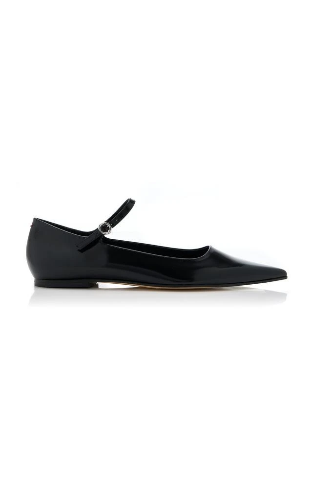 Aeyde Aeyde - Cleo Leather Flats - Black - IT 39.5 - Moda Operandi 1