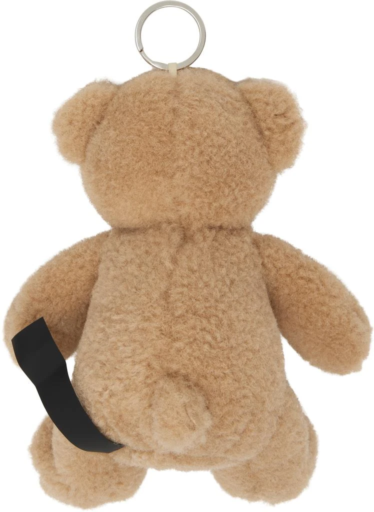 Palm Angels Beige Bear Peluche Keychain 2