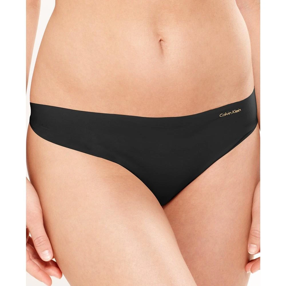 Calvin Klein Women's Invisibles Thong Underwear D3428 1