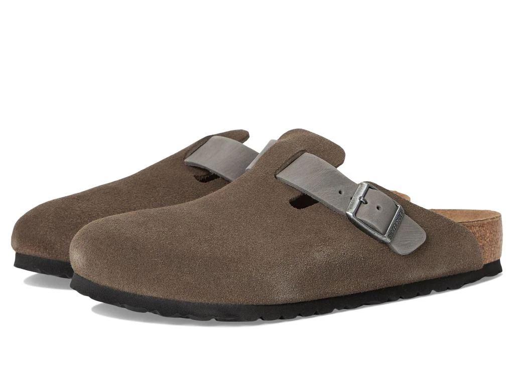 Birkenstock Boston - Suede/Oiled Leather 1