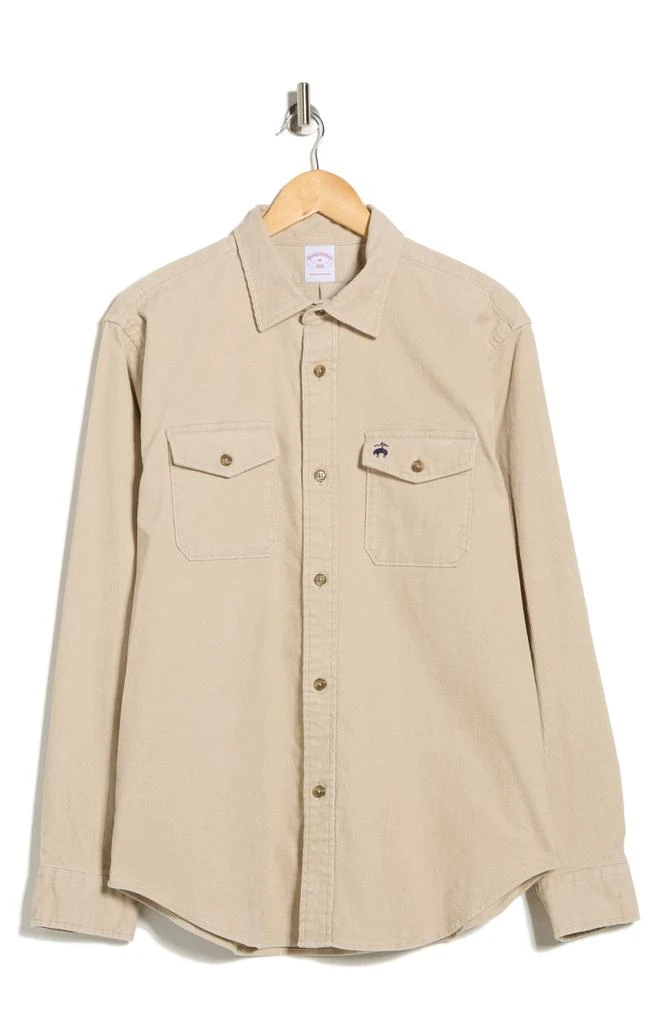 Brooks Brothers Stretch Cotton Corduroy Shirt Jacket 3