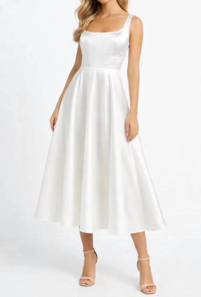House of CB House of CB Amara stretch cotton corset midi dress in white -  Dresses & Skirts - Compare Prices from 6+ Stores - Free Shipping -  BeyondStyle