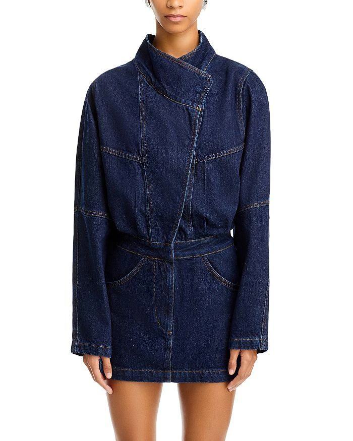 Ronny Kobo Maddix Denim Mini Dress 7