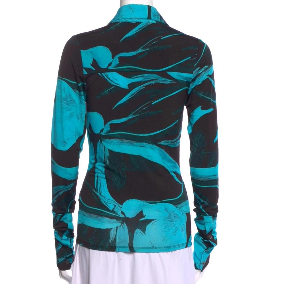 LOUISA BALLOU Louisa Ballou - Women's Button Up Blouse 2