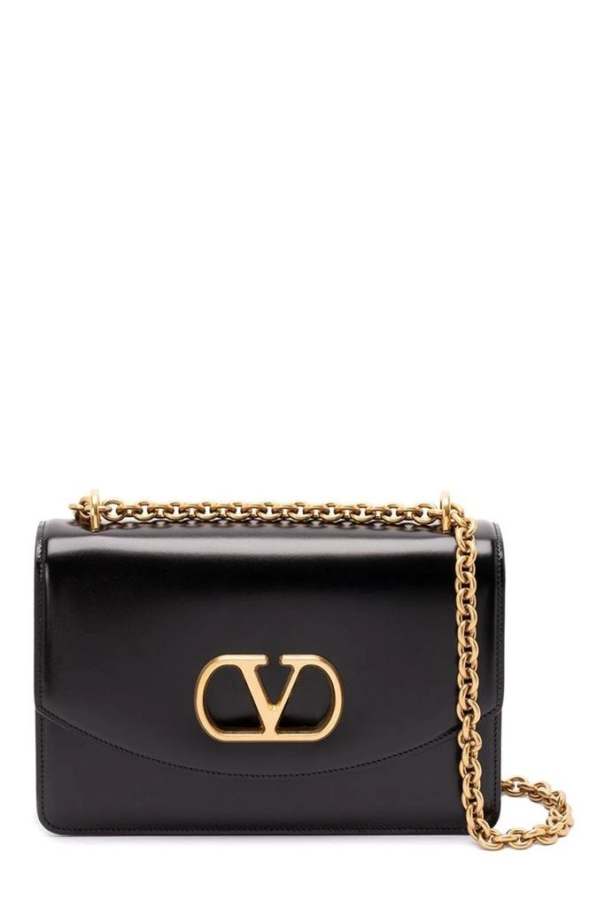 Valentino Valentino VLogo Signature Foldover Top Shoulder Bag from Cettire