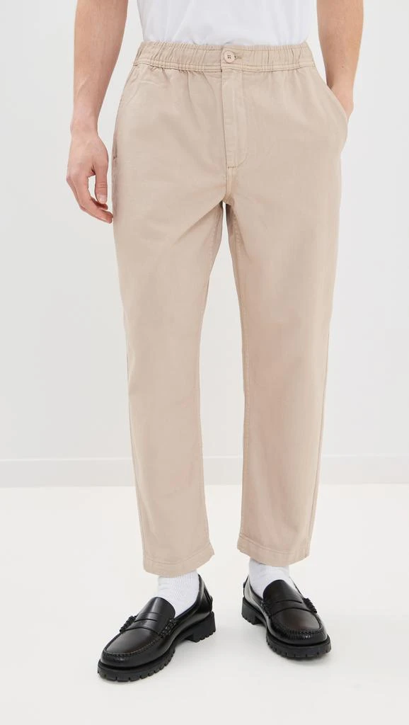 Wax London Cotton Twill Kurt Trousers 6
