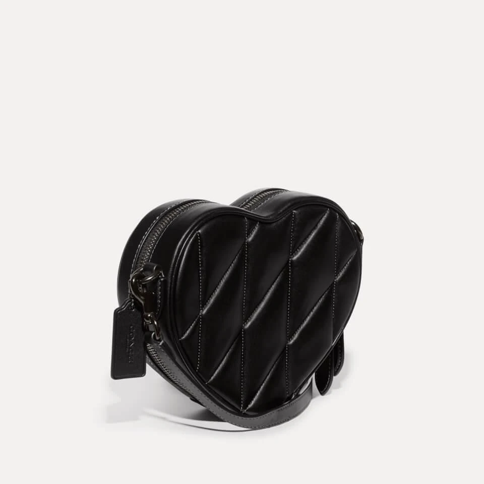 Coach Coach Quilted Heart Leather Crossbody Bag 2