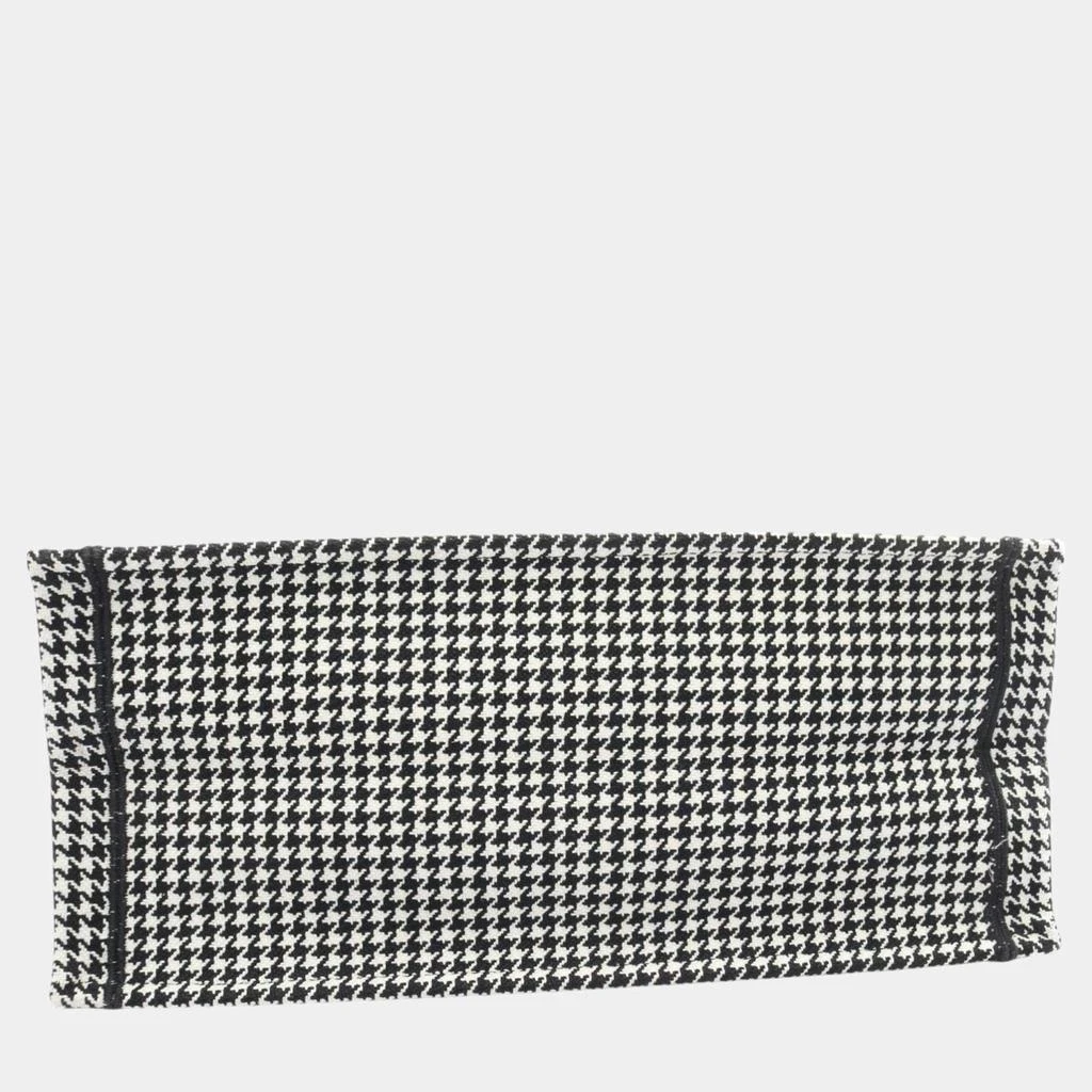 Dior Christian Dior Black White Canvas Dior Book Tote Large Bag 5
