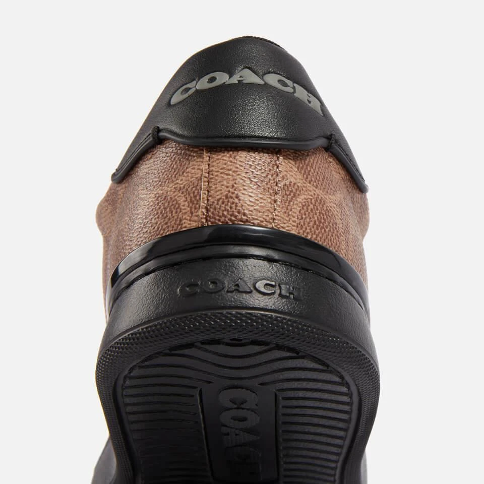 Coach COACH LOWLINE SIGNATURE PRINTED COATED-CANVAS TRAINERS 3