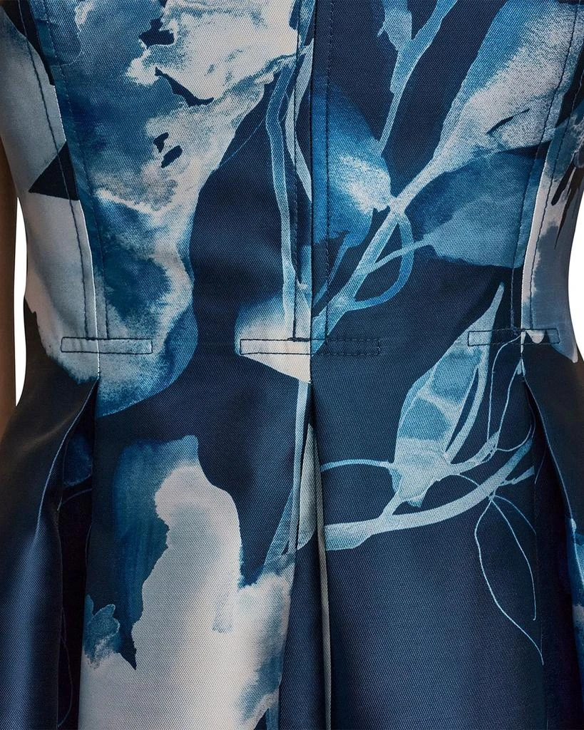 Donna Karan Strapless Midi Dress 7