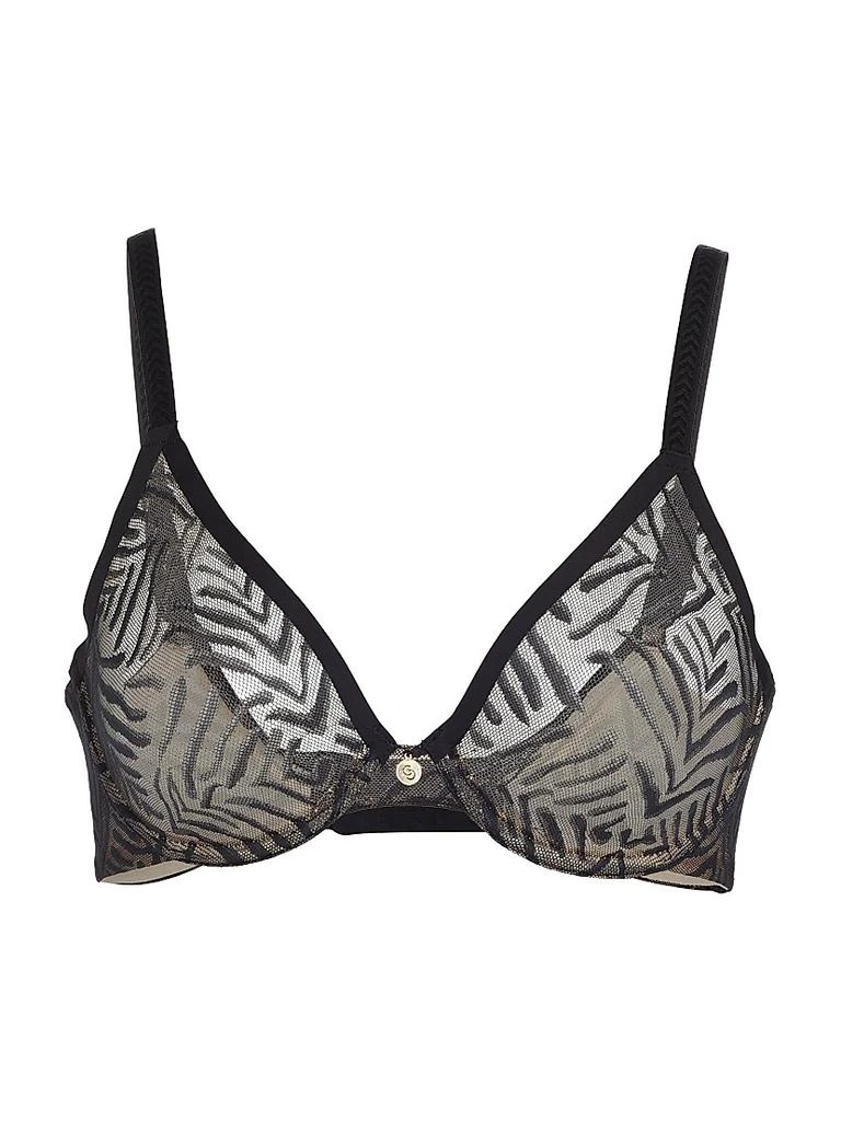 Chantelle Graphic Allure Molded Mesh Underwire Bra 1