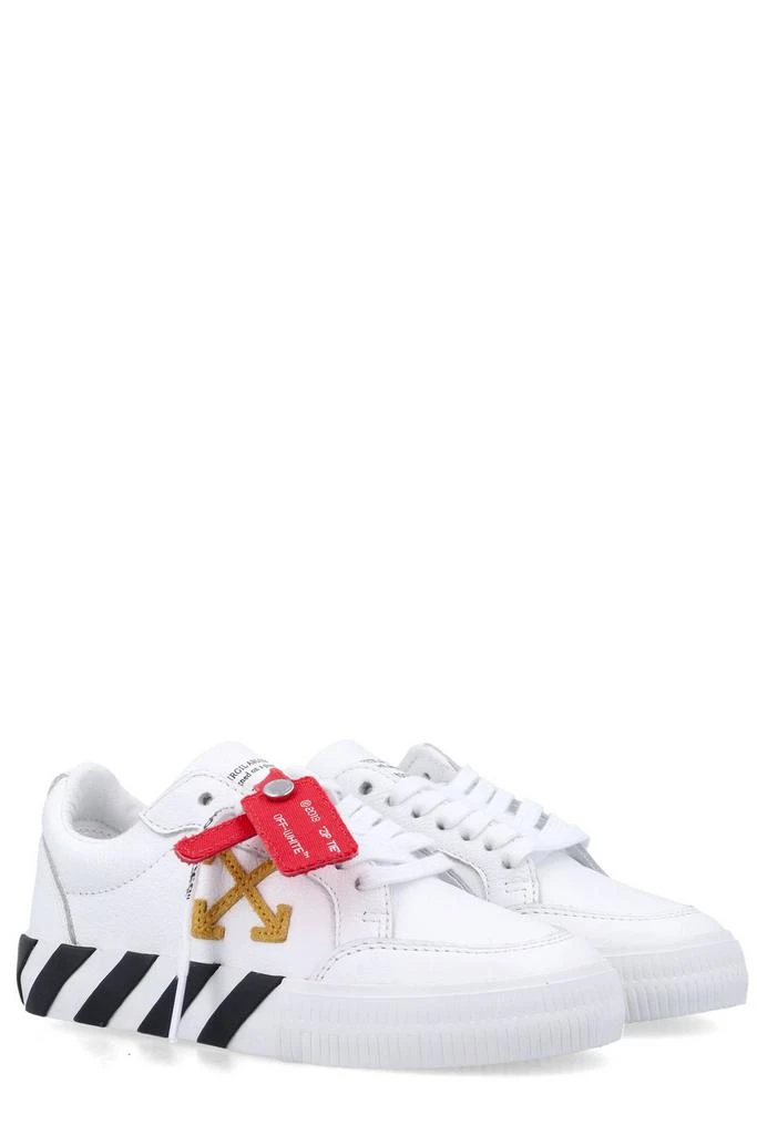 Off-White Off-White Kids Vulcanized Leather Low-Top Sneakers 3