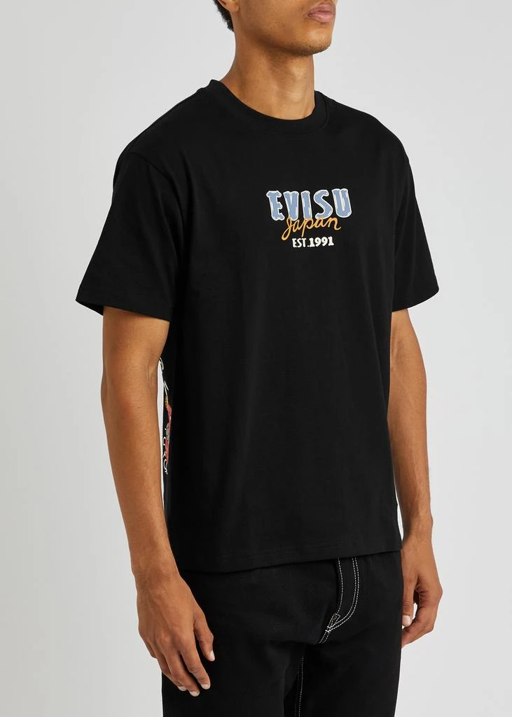 EVISU Logo-print cotton T-shirt 2