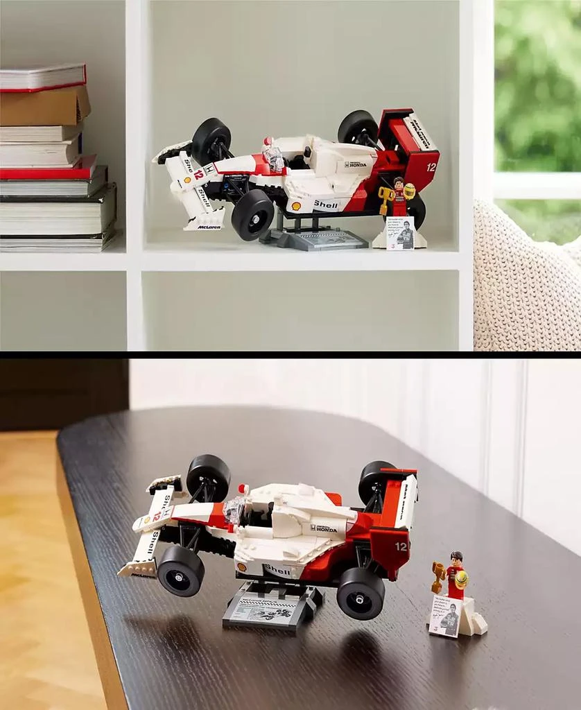 LEGO Icons McLaren Model Car MP4/4 Ayrton Senna building set 6