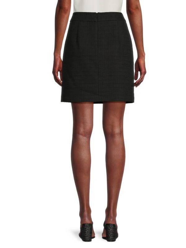 Karl Lagerfeld Paris Textured Miniskirt 2