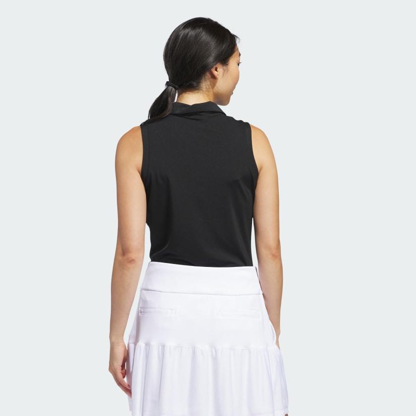 Adidas Women's  Ultimate365 Solid Sleeveless Polo Shirt