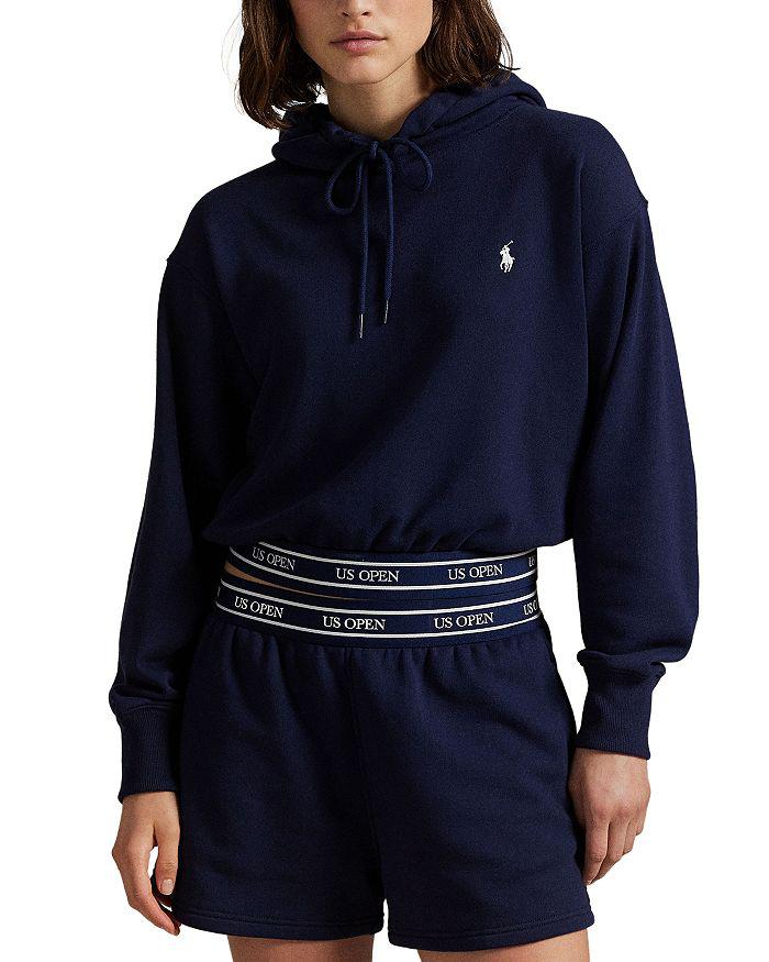 Ralph Lauren US Open Logo Waistband Cropped Hoodie