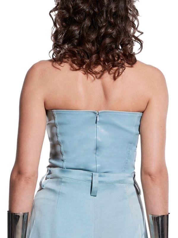 AS by DF Archer Leather Bandeau Corset Top 2
