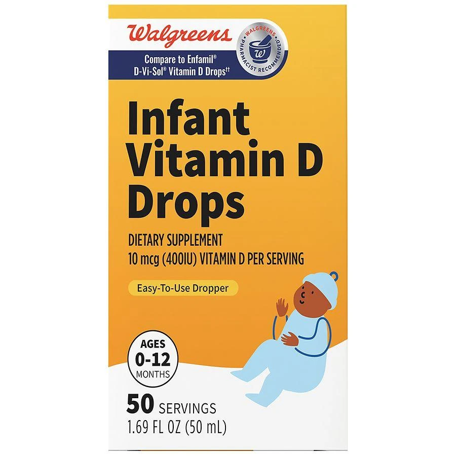 Walgreens Infant Vitamin D Drops 1